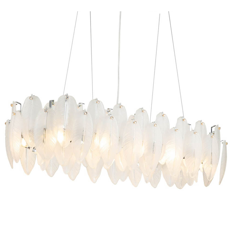 Люстра Bud Petals Chandelier Chrome Line Хром в Сочи | Loft Concept 