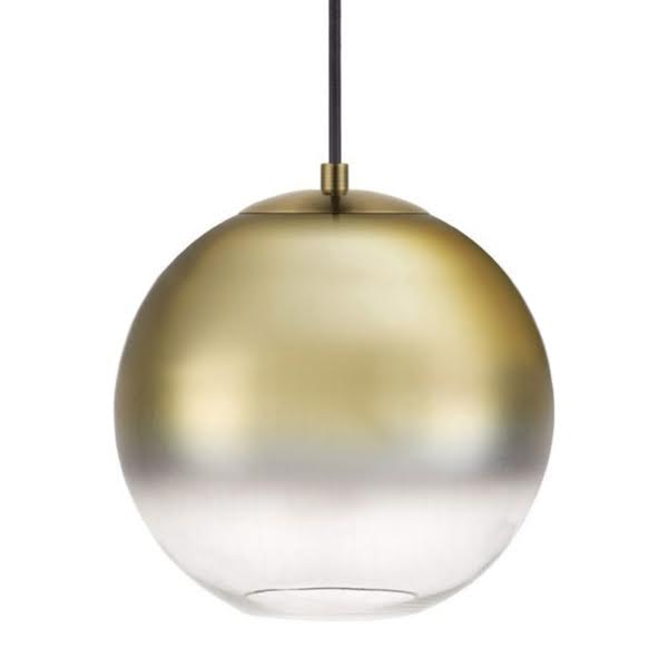 Подвесной светильник Ball Sunrise Pendant lamp матовое золото в Сочи | Loft Concept 