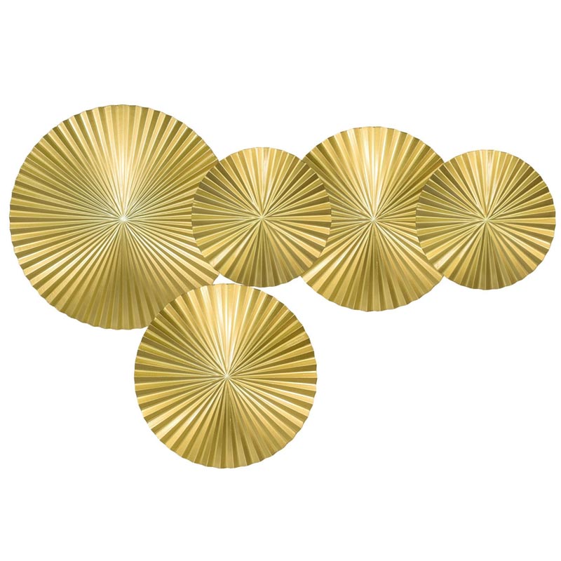 Арт-объект Apollo Gold Wall Plaque Disc 5 Золотой в Сочи | Loft Concept 