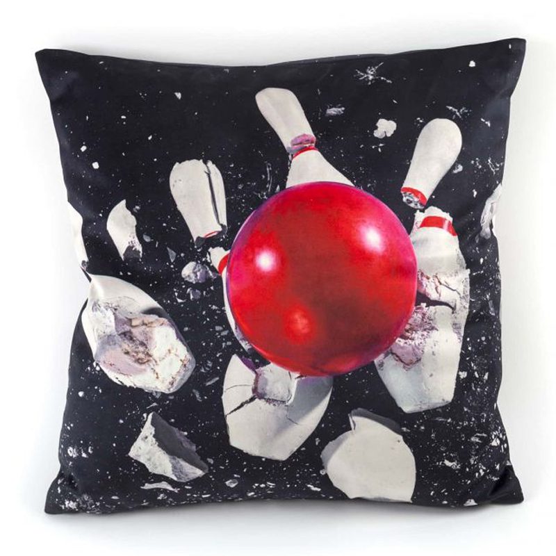 Подушка Seletti Cushion Bowling Мульти в Сочи | Loft Concept 