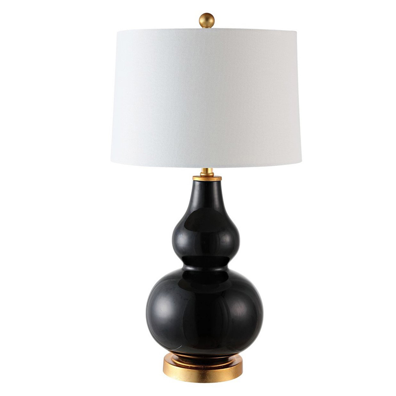 Настольная лампа Loraine Black Table lamp Черный в Сочи | Loft Concept 