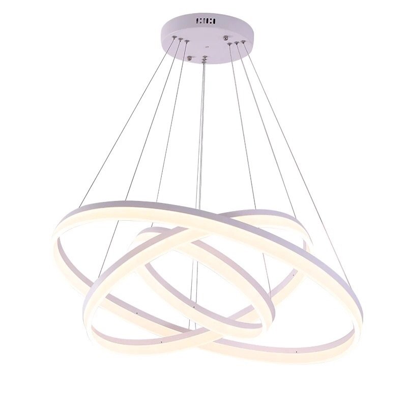 Люстра Chandeliers Rings White Белый в Сочи | Loft Concept 