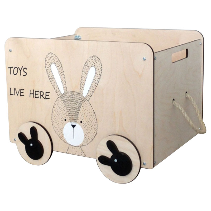 Ящик Wooden Box Bunny  в Сочи | Loft Concept 