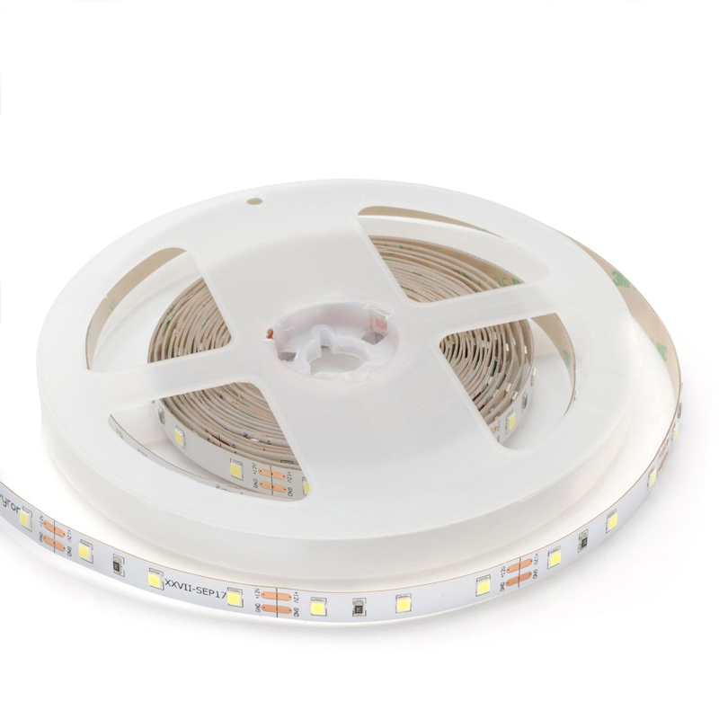 Комплект светодиодной ленты 4,8W/m 60LED/m 3528SMD холодный белый 5M Белый в Сочи | Loft Concept 