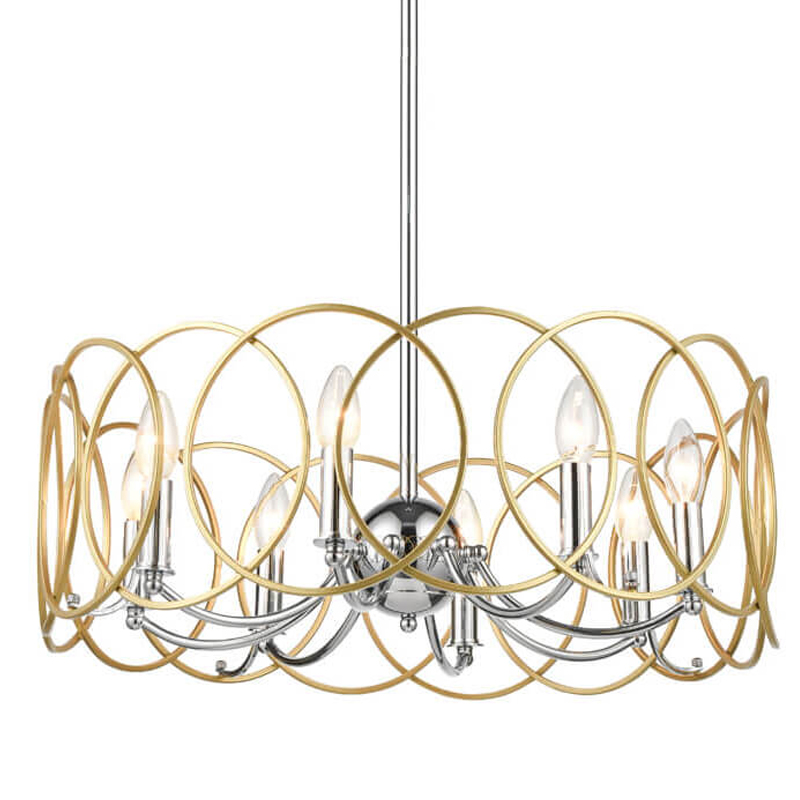 Люстра Jasira Chandelier Хром Золотой в Сочи | Loft Concept 