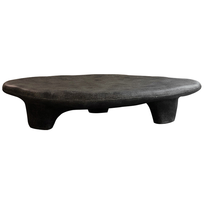 Кофейный стол Stone Coffee Table Black Черный в Сочи | Loft Concept 