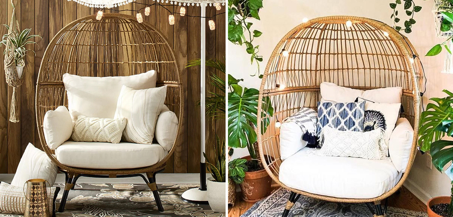 Плетеное кресло Myah Wicker Armchair - фото №1