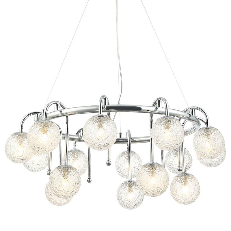 Люстра Lennert Chrome Chandelier Хром в Сочи | Loft Concept 