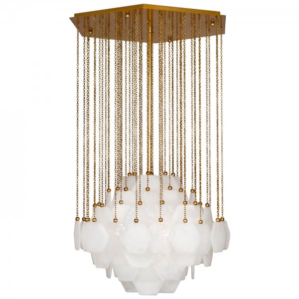 Люстра Jonathan Adler VIENNA LARGE CHANDELIER Латунь в Сочи | Loft Concept 