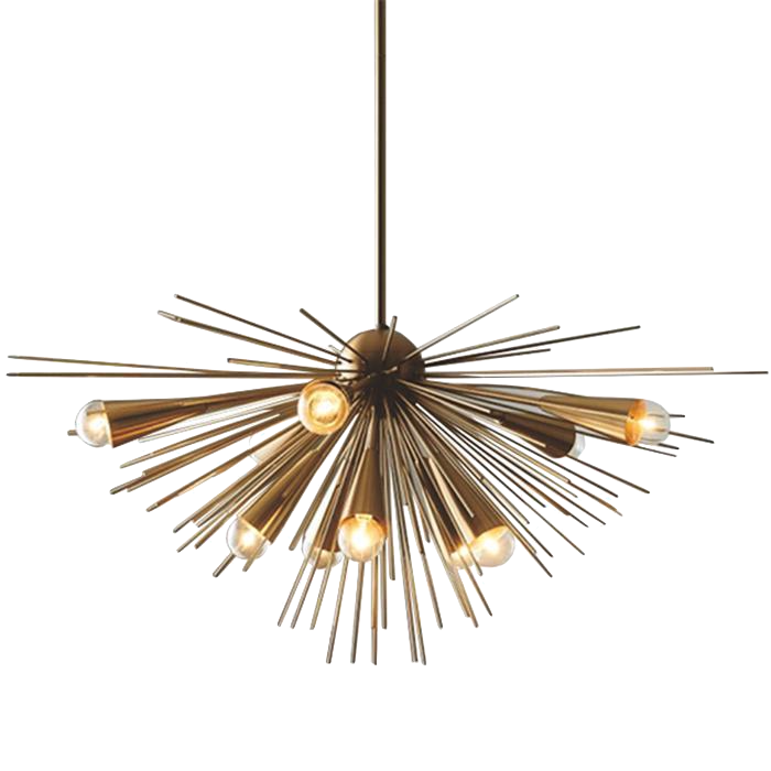 Люстра Luxury Copper Metal Thorn Pendant Lights Латунь Люстра Luxury Copper Metal Thorn Pendant Lights Латунь в Сочи | Loft Concept