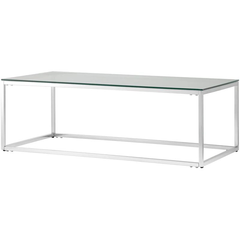 Столик кофейный Cassiani Collection Silver Серебряный Прозрачное Стекло Столик кофейный Cassiani Collection Silver Серебряный Прозрачное Стекло в Сочи | Loft Concept