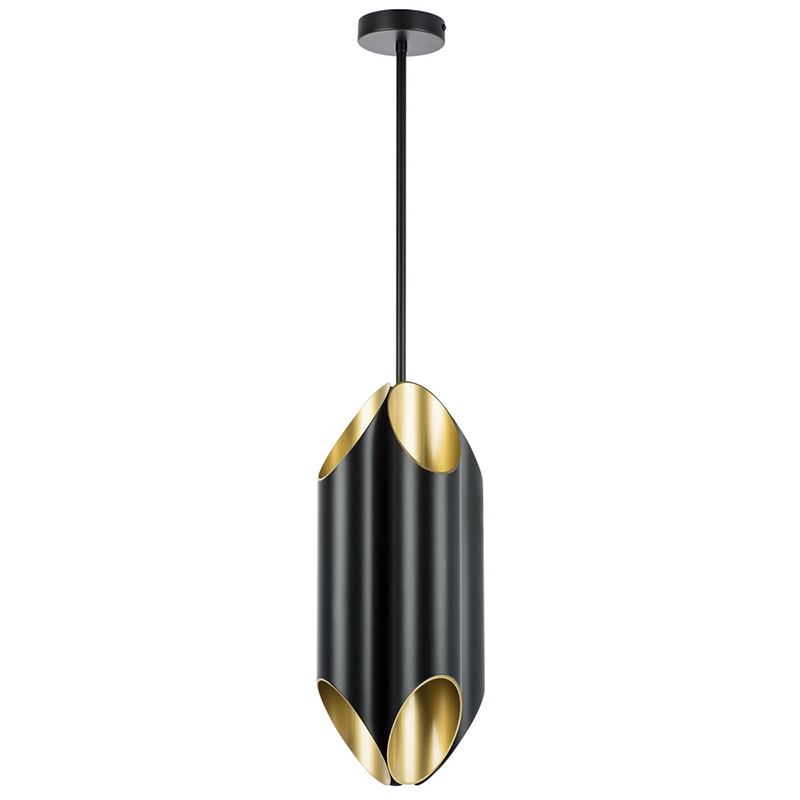 Подвесной светильник Garbi Black Pipe Organ Hanging Lamp Черный Золотой в Сочи | Loft Concept 