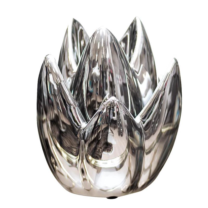 Подсвечник Solange silver Серебряный Подсвечник Solange silver Серебряный в Сочи | Loft Concept