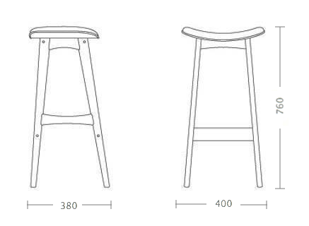 Стул Johannes Andersen Allegra Bar Stool в Сочи