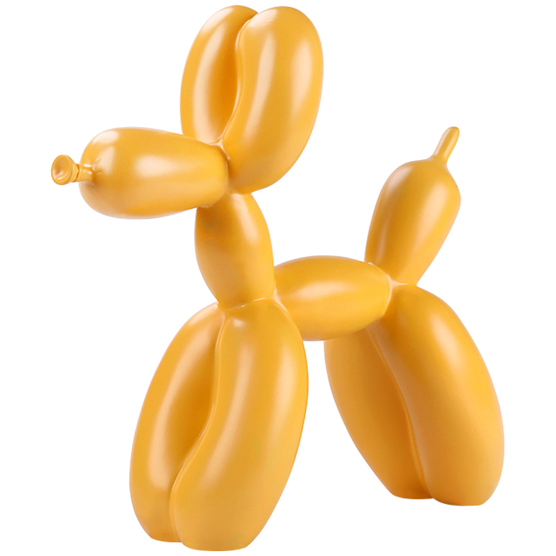 Статуэтка Jeff Koons Balloon Dog Matte Yellow Желтый в Сочи | Loft Concept 