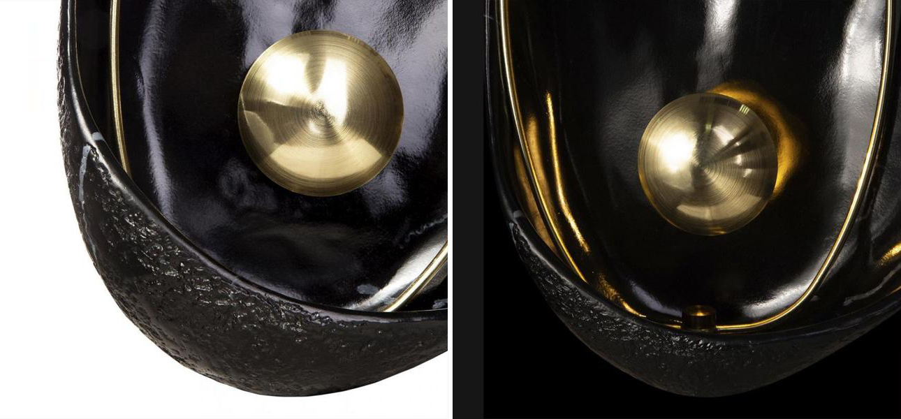 Бра Черная Жемчужина Ginger & Jagger Pearl WALL LAMP - фото №2