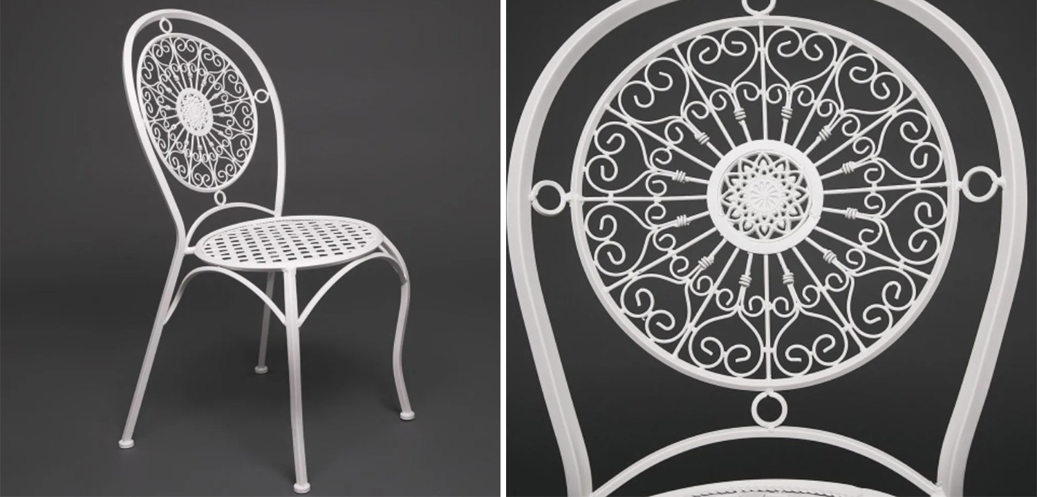Стул Forged Patterns Anita White - фото