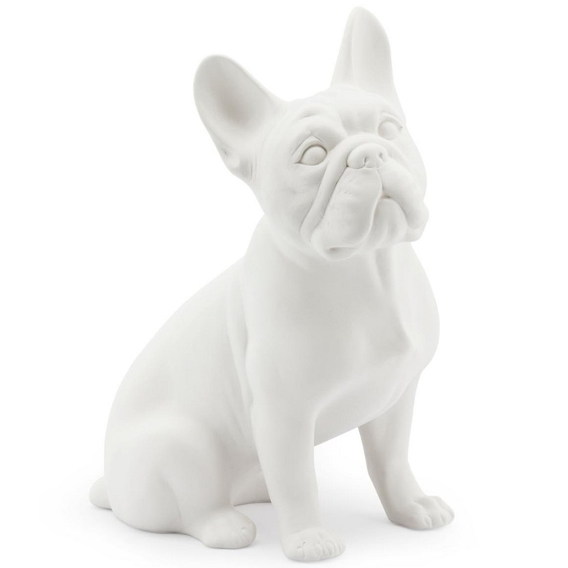 Статуэтка Abhika French Bulldog White Белый в Сочи | Loft Concept 