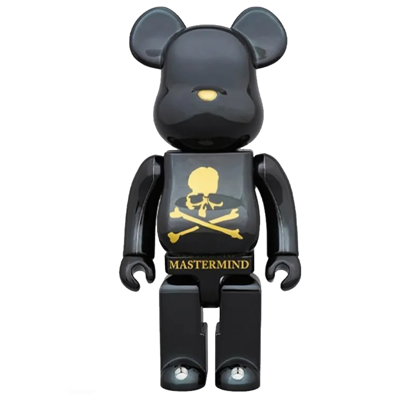 Статуэтка Bearbrick Black Mastermind Черный в Сочи | Loft Concept 