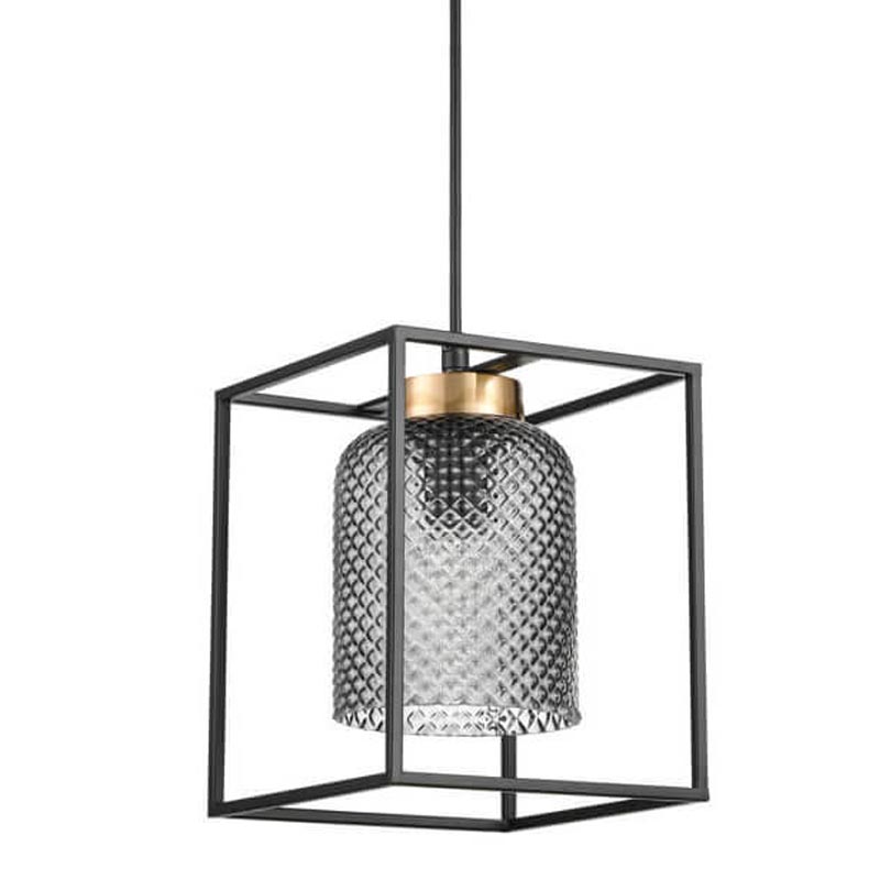 Подвесной светильник Myron Hanging lamp Черный Дымчатый (Smoke) в Сочи | Loft Concept 