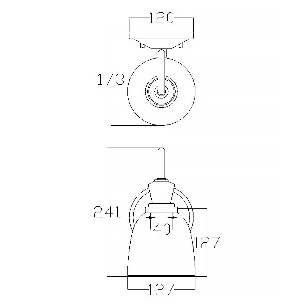 Бра с матовым ребристым плафоном в форме колокола Kichler в Сочи