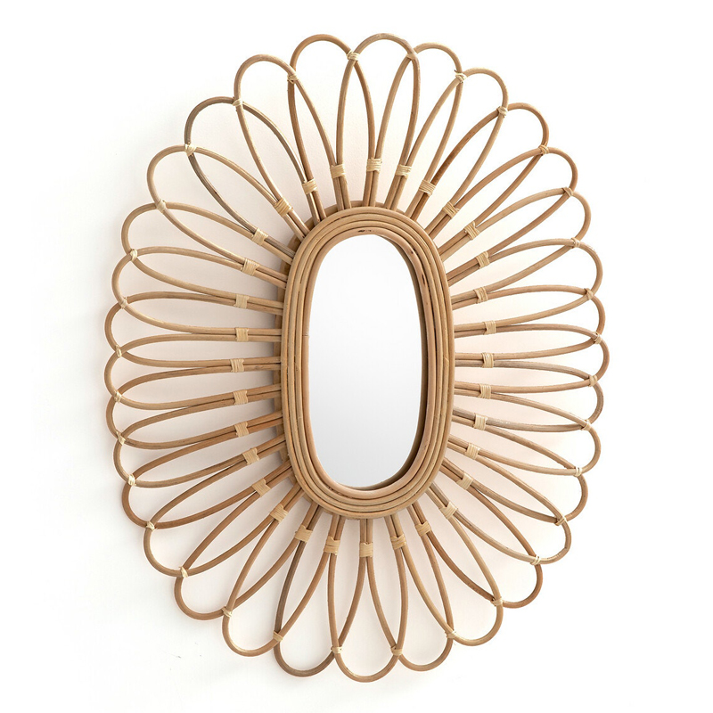 Зеркало Mirror Rattan Oval  в Сочи | Loft Concept 