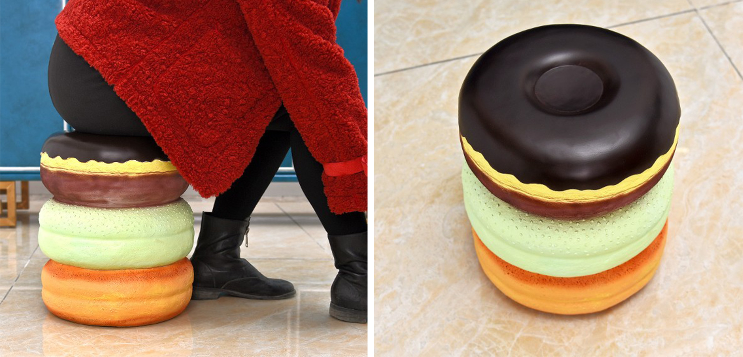 Приставной табурет Пончики Three Donuts Stool - фото