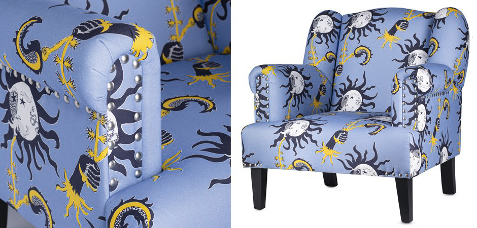 Pierre Frey Soleil A Moustache Кресло - Loft-Concept в Сочи