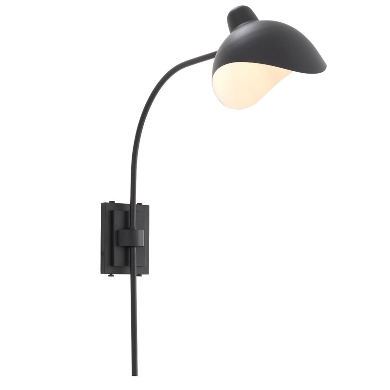 Бра Wall Lamp Pelham Black Черный в Сочи | Loft Concept 