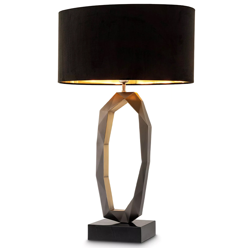 Настольная лампа Eichholtz Table Lamp Santos Черный Графит в Сочи | Loft Concept 