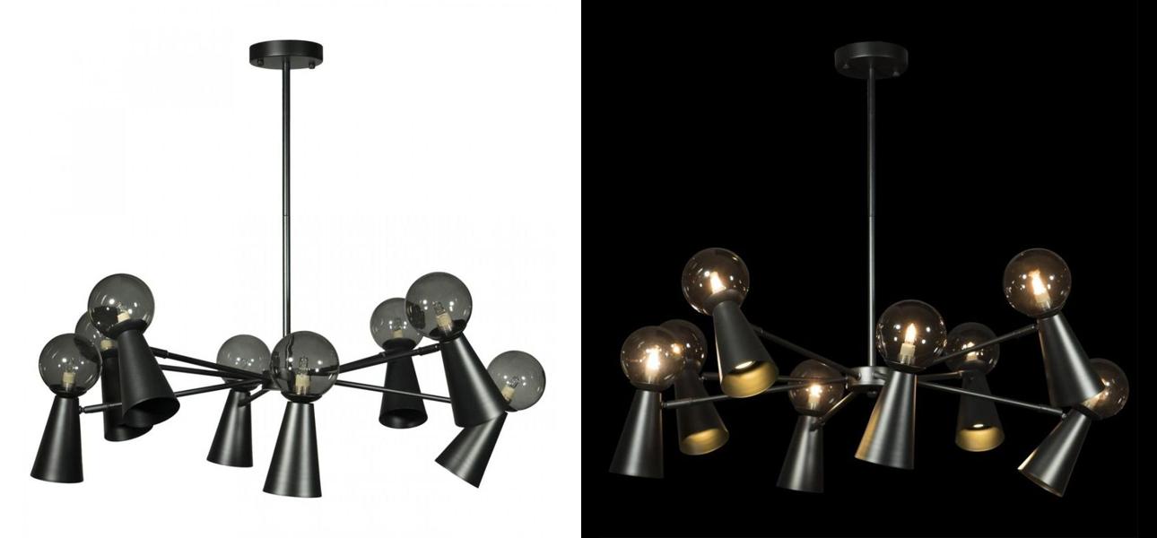 Люстра Klaxons Black - фото №1