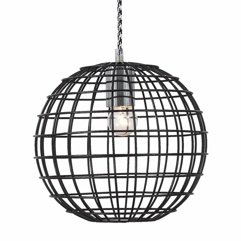 Люстра Iron Farm Cage Pendant Black Черный в Сочи | Loft Concept 