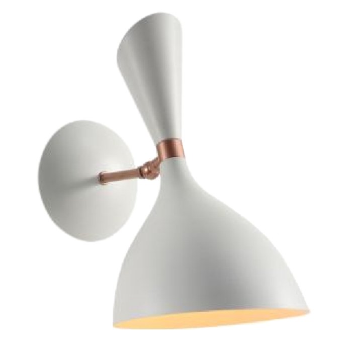 Бра Duke wall lamp White Белый Латунь в Сочи | Loft Concept 