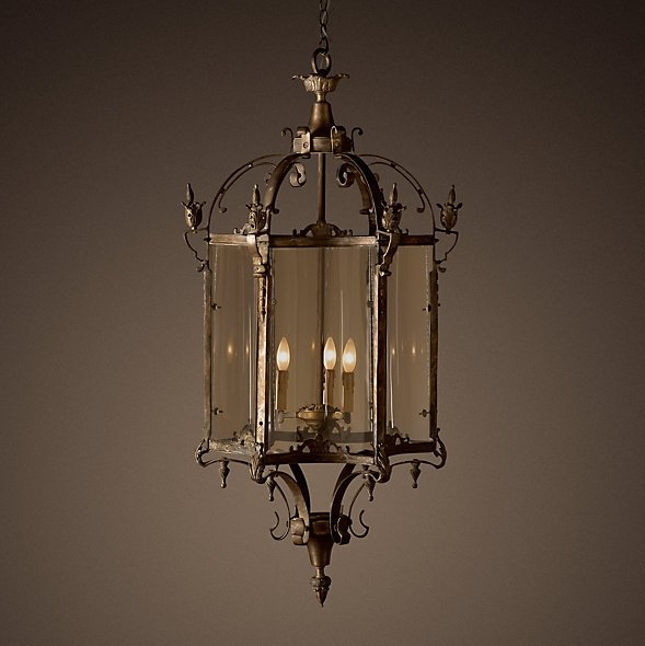 Люстра 19th Century Salerno Streetlight Pendant Lighting Черный в Сочи | Loft Concept 