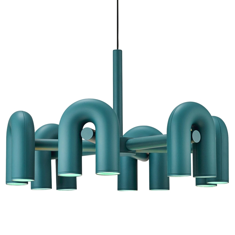 Люстра Cirkus AGO Lighting turquoise 4-6 Бирюзовый в Сочи | Loft Concept 