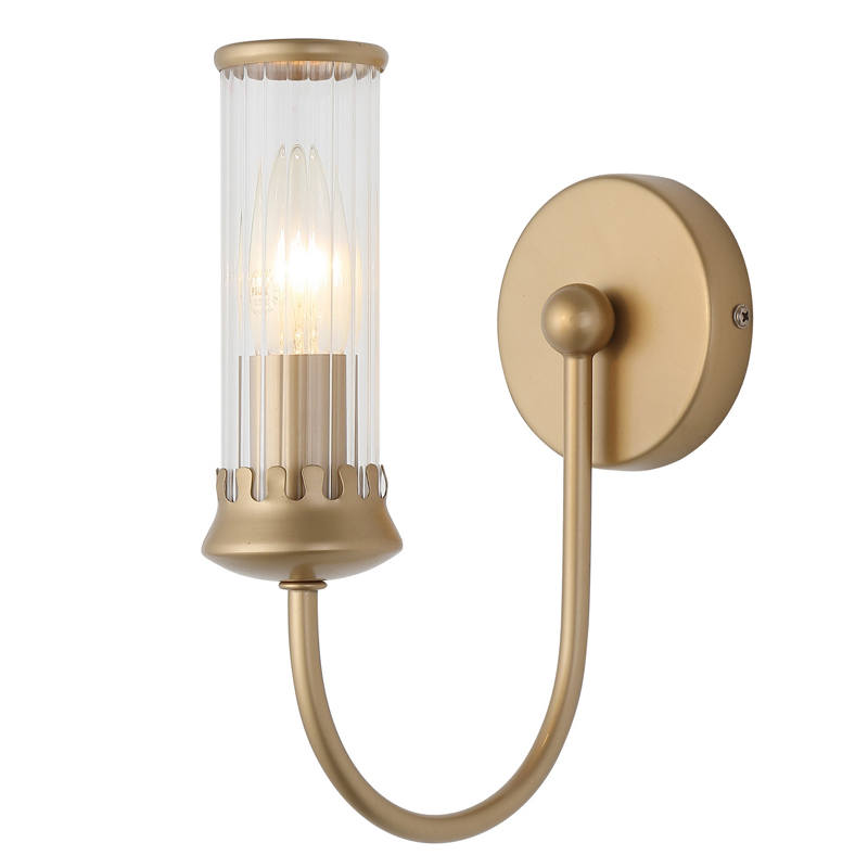 Бра Morgane Sconce gold Золотой Прозрачный в Сочи | Loft Concept 