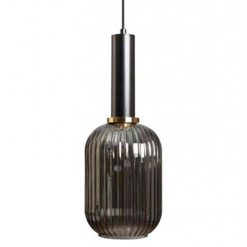 Подвесной светильник Ferm Living chinese lantern Smoke Black 39 см Черный Прозрачный черный в Сочи | Loft Concept 