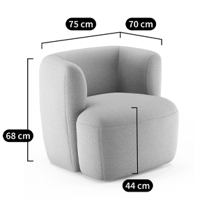 Кресло Ivy Boucle Collection Armchair в Сочи