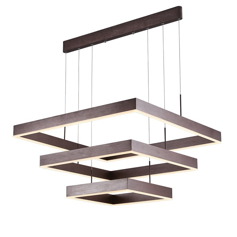 Люстра Ribbon Squares Chandelier Темная бронза в Сочи | Loft Concept 