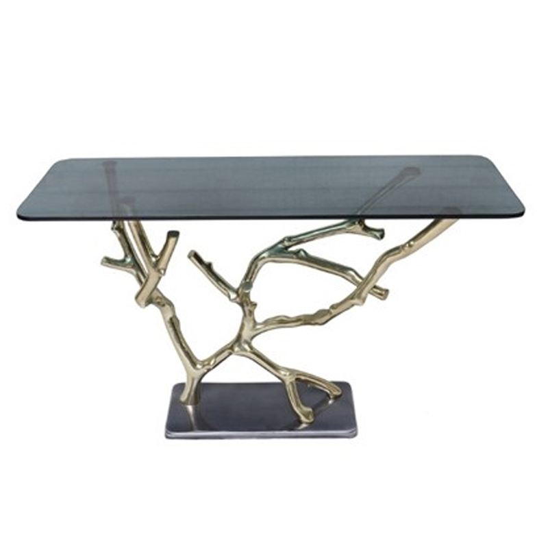 Консоль Console Tree Branches Винтажное Темное Золото  в Сочи | Loft Concept 