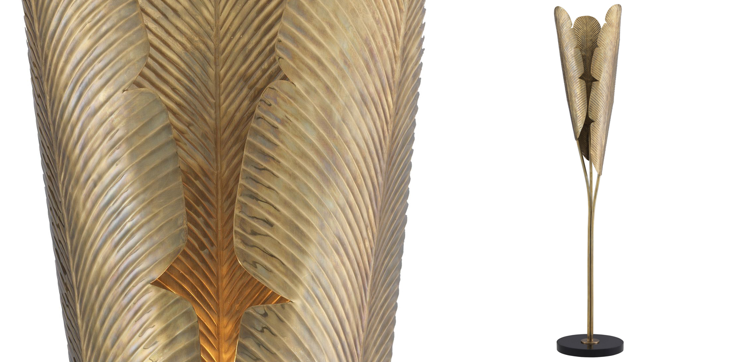 Торшер Eichholtz Floor Lamp Plantain - фото