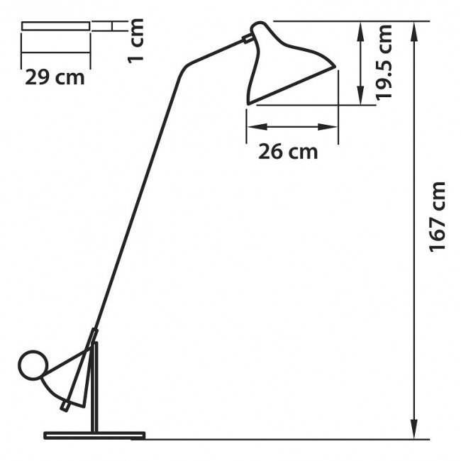 Торшер Lampara Floor Lamp в Сочи