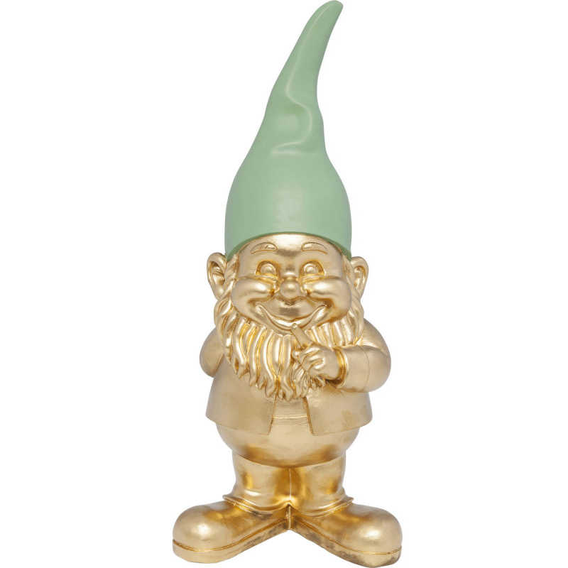 Статуэтка Golden Standing Gnome Золотой в Сочи | Loft Concept 