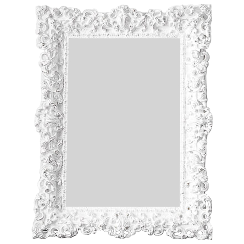 Зеркало Leeuw Mirror White Белый винтажная патина   в Сочи | Loft Concept 