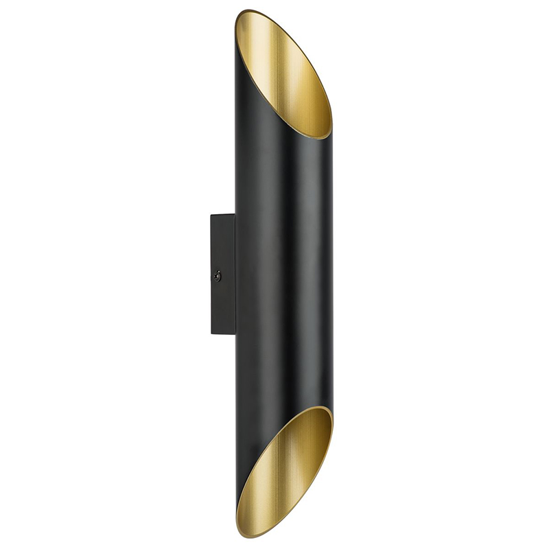 Бра Garbi Black Pipe Organ Sconce Черный Золотой в Сочи | Loft Concept 