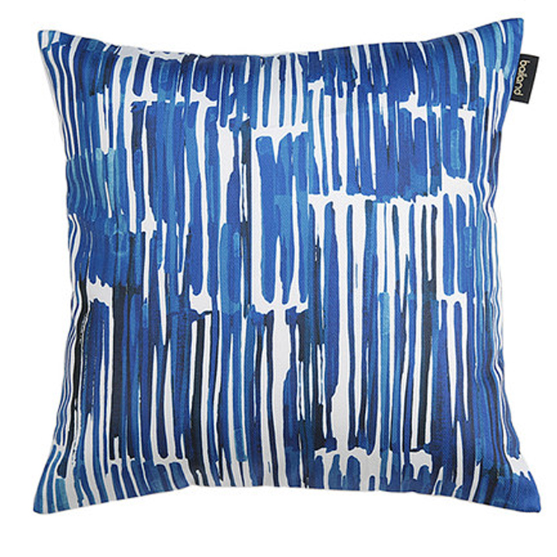 Подушка Pillow Indigo blue Синий Белый в Сочи | Loft Concept 