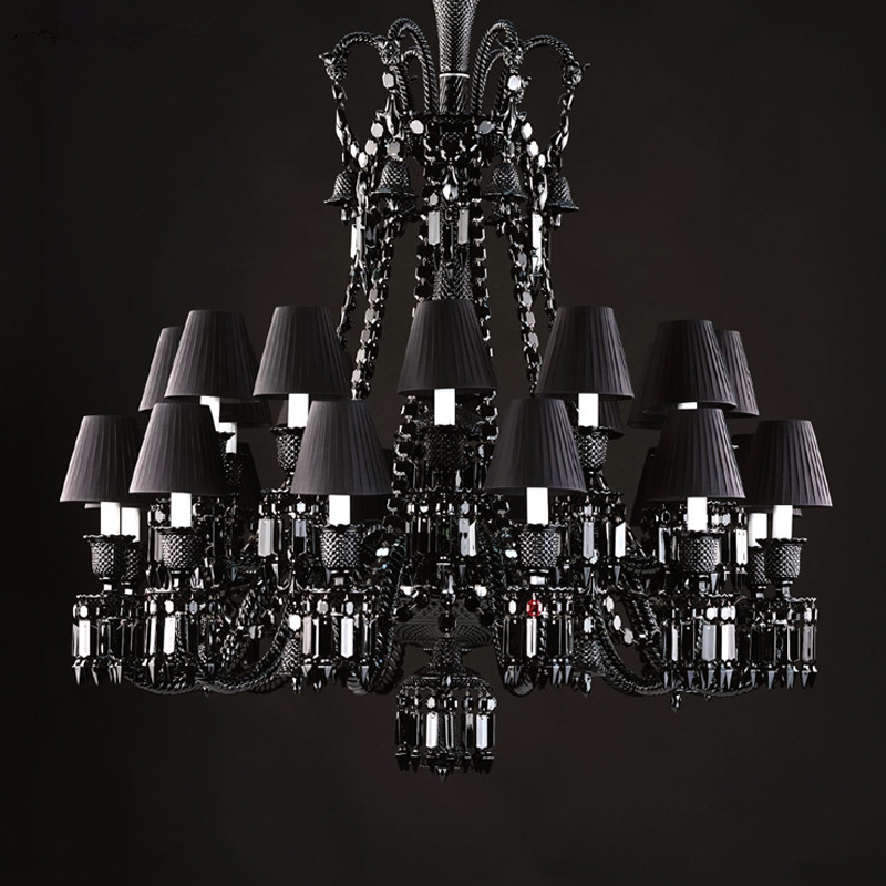 Люстра BACCARAT ZENITH NOIR Chandelier Черный в Сочи | Loft Concept 