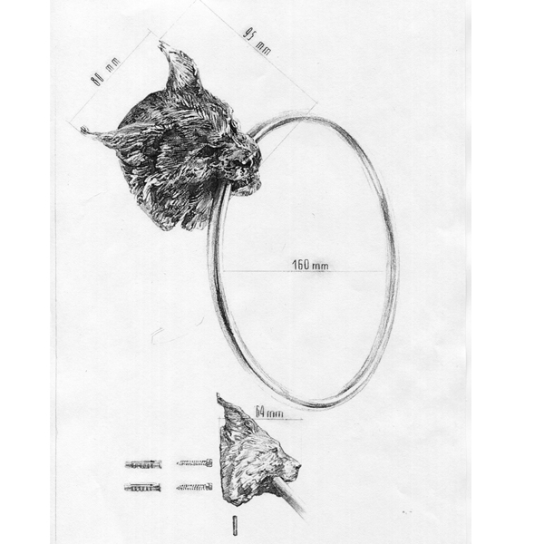 Держатель для полотенца Bronze Lynx в Сочи