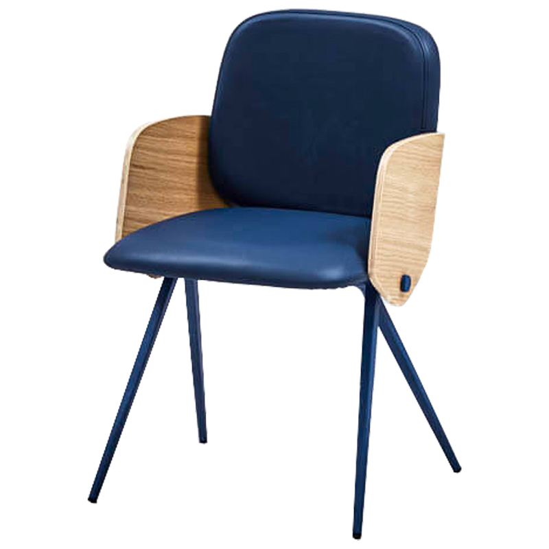 Стул Fionan Stool Blue Древесина Синий в Сочи | Loft Concept 