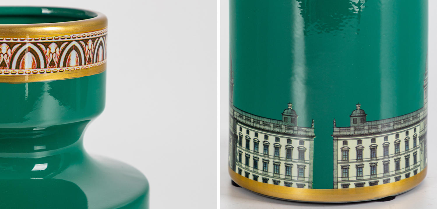 Ваза Old Town Green Vase - фото